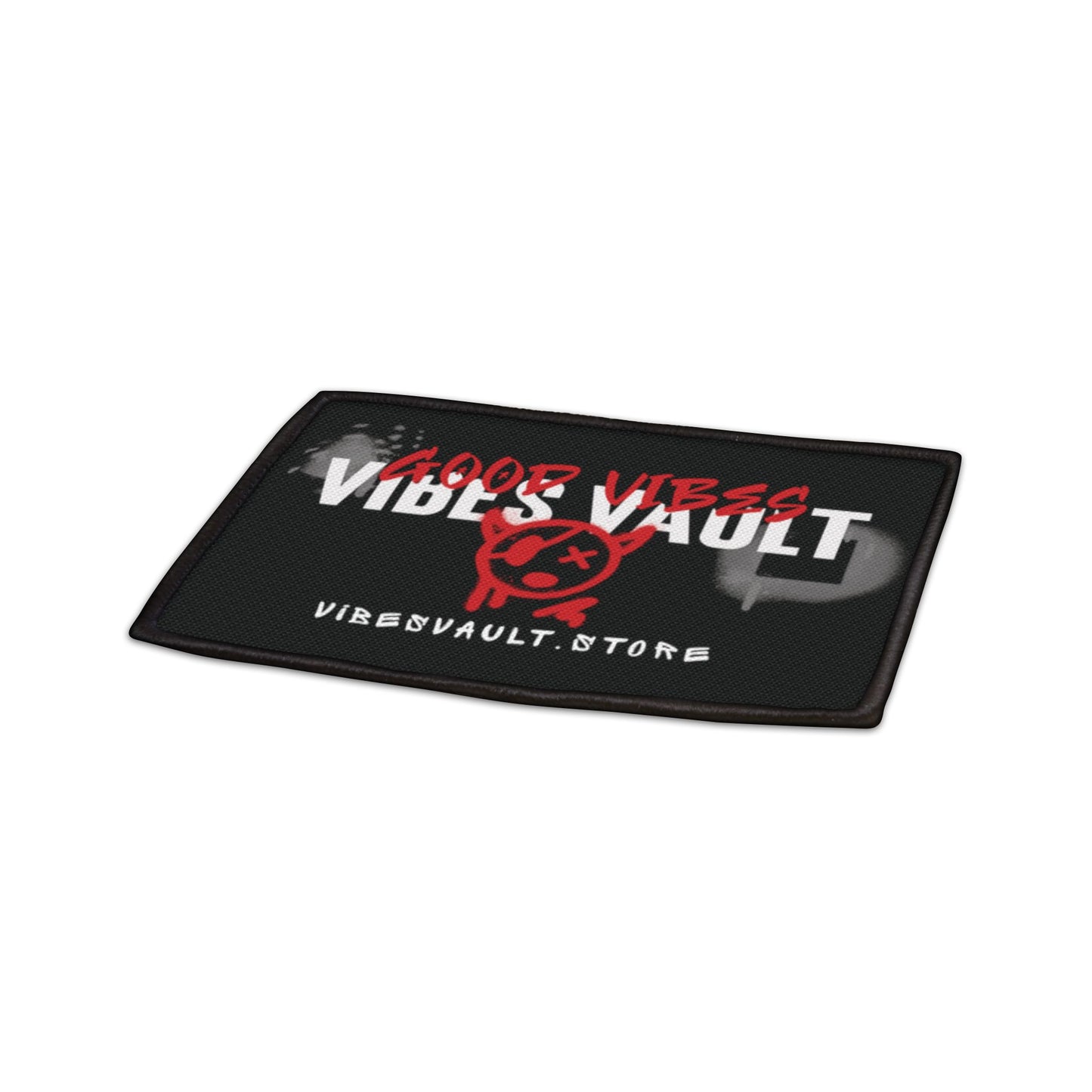 Devil Pirate Good Vibes Iron-On Patch