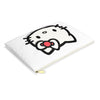Bow Cat Zip Bag