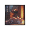 Cat Nap Iron-On Patch — Cozy Sleeping Kitten Jacket Patch