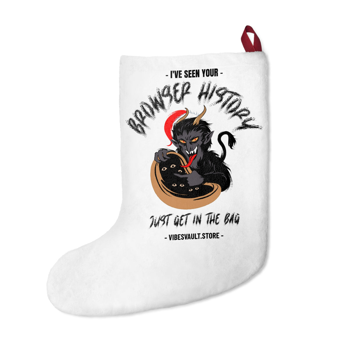 HOLIDAY Krampus Basket Christmas Stockings