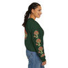Mushroom Tree Crewneck Sweatshirt — Festive Toadstool Holiday Graphic
