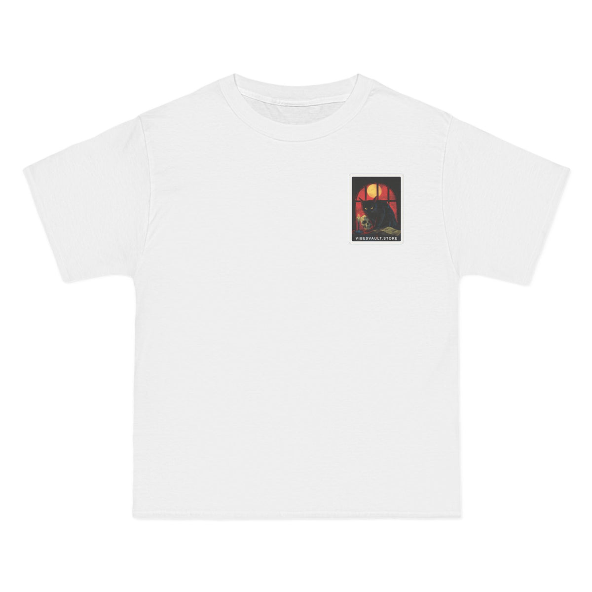 Black Cat "Stay Creepy"- T-shirt Top - Retro Graphic Tee - Fall Halloween 2026