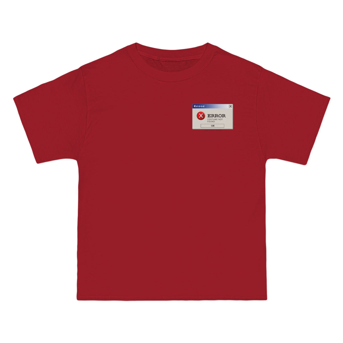 ERROR Costume Not Found - T-shirt Top - Retro Vampire Heart Graphic Tee - Fall Halloween 2026