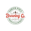North Pole Brewing Co. Kiss-Cut Vinyl Sticker — Christmas Spirits Holiday Decal