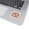 Skeleton Pumpkin Spice Latte Stickers Orange