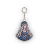 Ice Queen Coldest Nights Brightest Stars Custom Shape Mini Plush Keychain