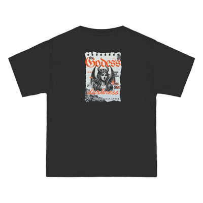 Goddess of Darkness Notebook - T-shirt Top - Retro Graphic Tee - Fall Halloween 2026