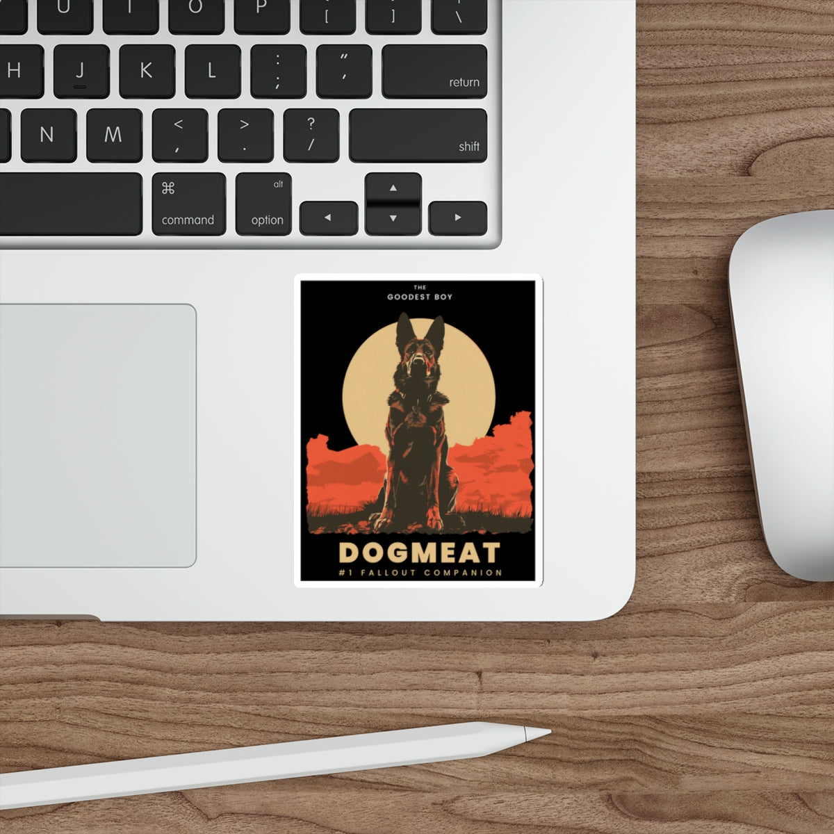 Dogmeat Die-Cut Sticker — 'The Goodest Boy' Fallout Companion Gaming Decal