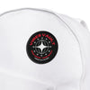 Vibes Vault Logo Iron-On Patch with Globe Stars