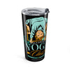 20oz Travel Tumbler — Halloween Yoga Class Design— Halloween 2026