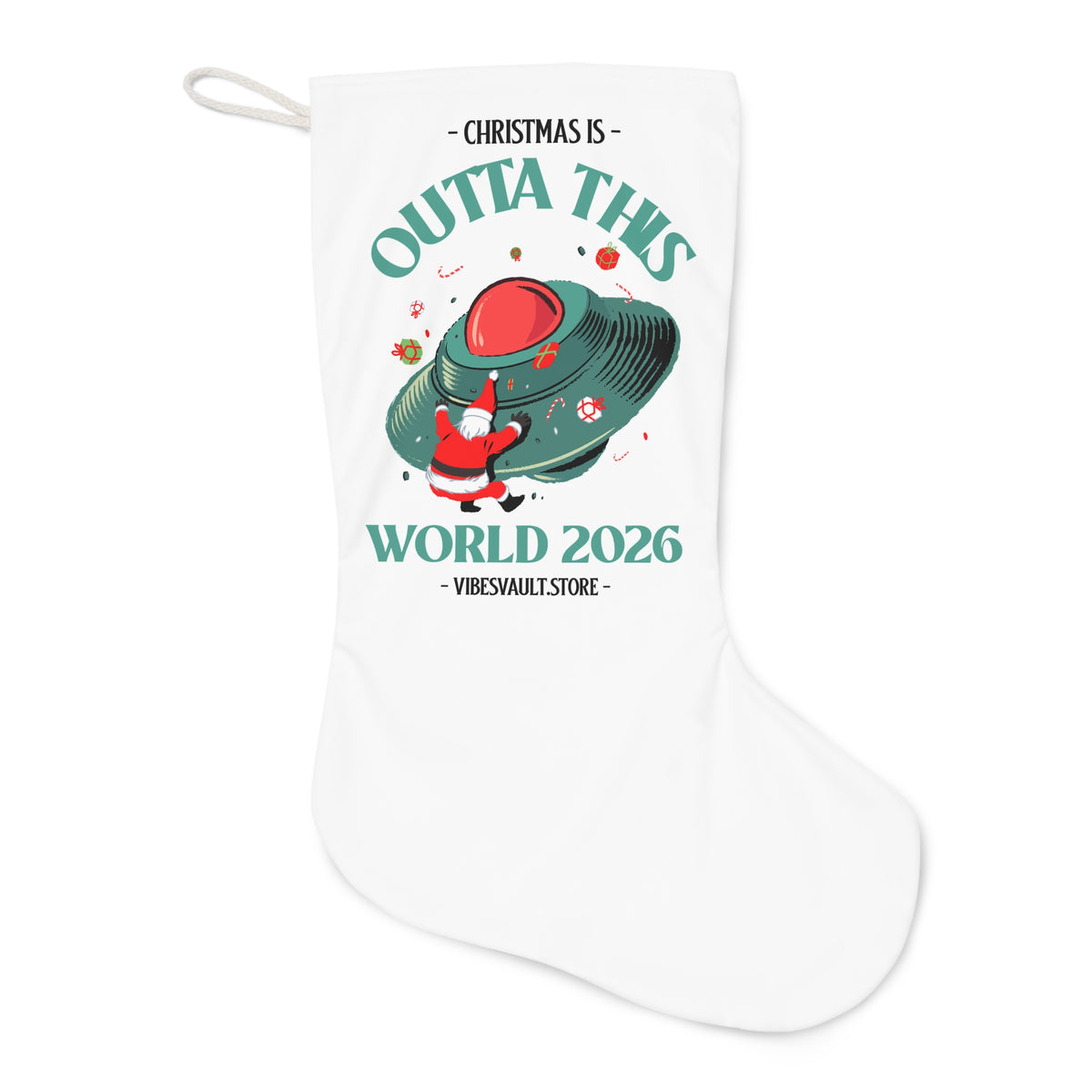HOLIDAY Outta This World Santa Stocking