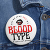 Copy of Pin Button — "You're Just My Blood Type" Vampire Heart Badge - Fall Halloween 2026