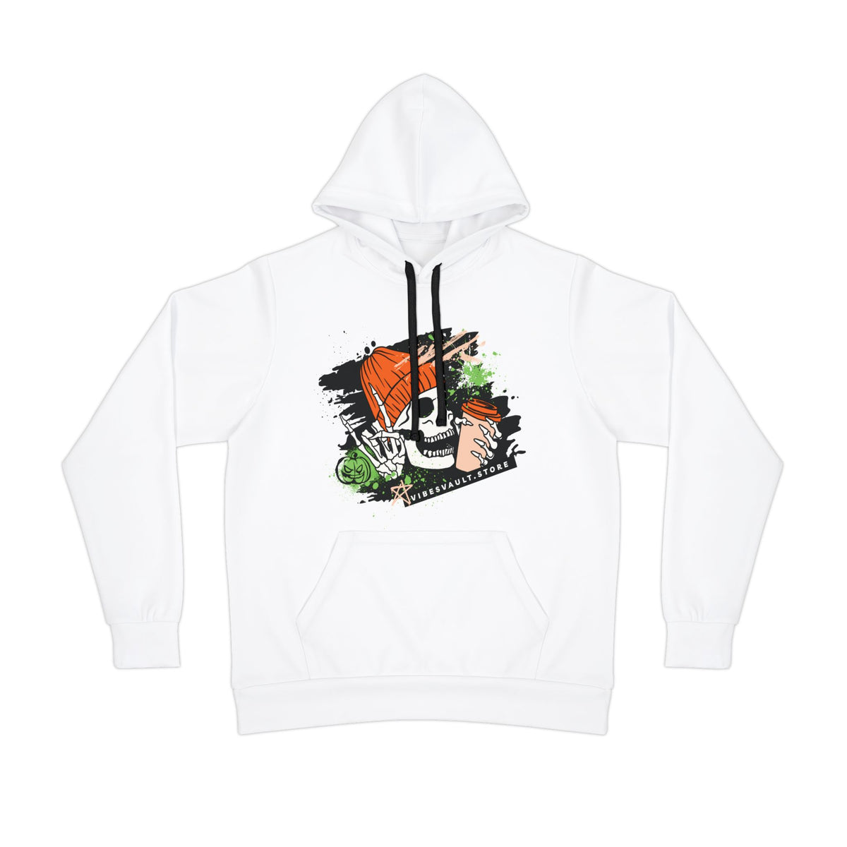 Basketball Skull Hoodie – Edgy Streetwear for Basketball Fans