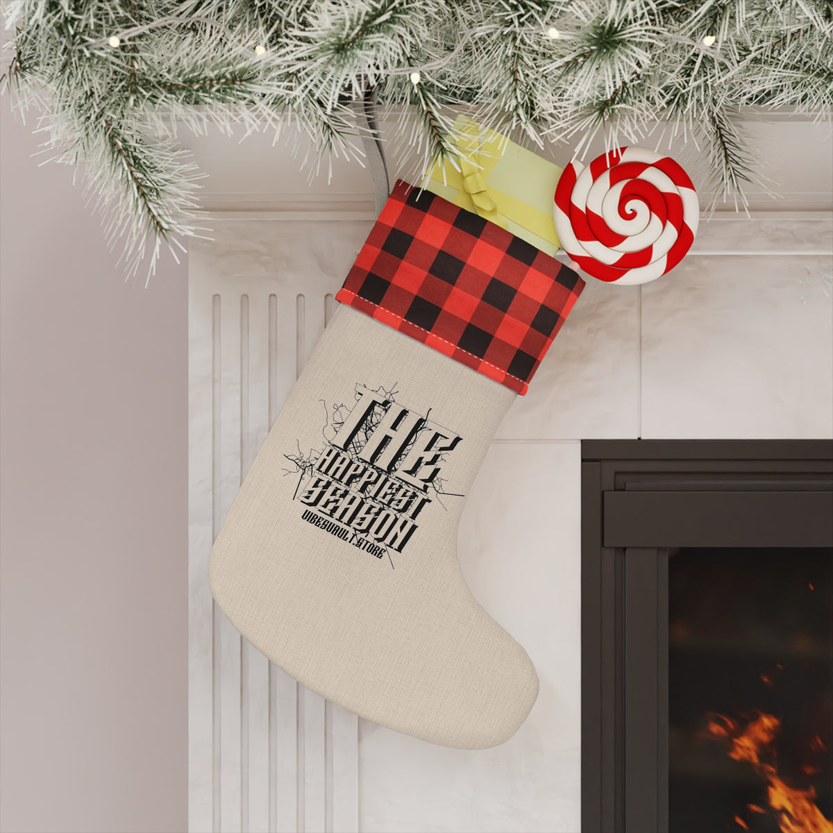 HOLIDAY The Happiest Season Christmas Stocking