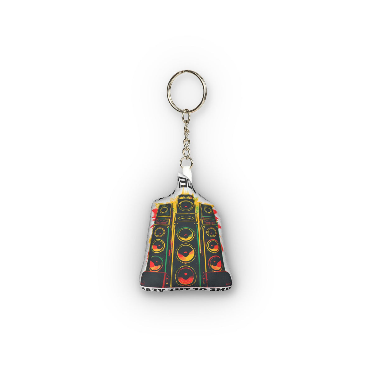Colorful Holiday Speakers Custom Shape Mini Plush Keychain