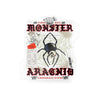 Monster Arachnid Kiss-Cut Vinyl Sticker — Gothic Spider Decal — Halloween 2026