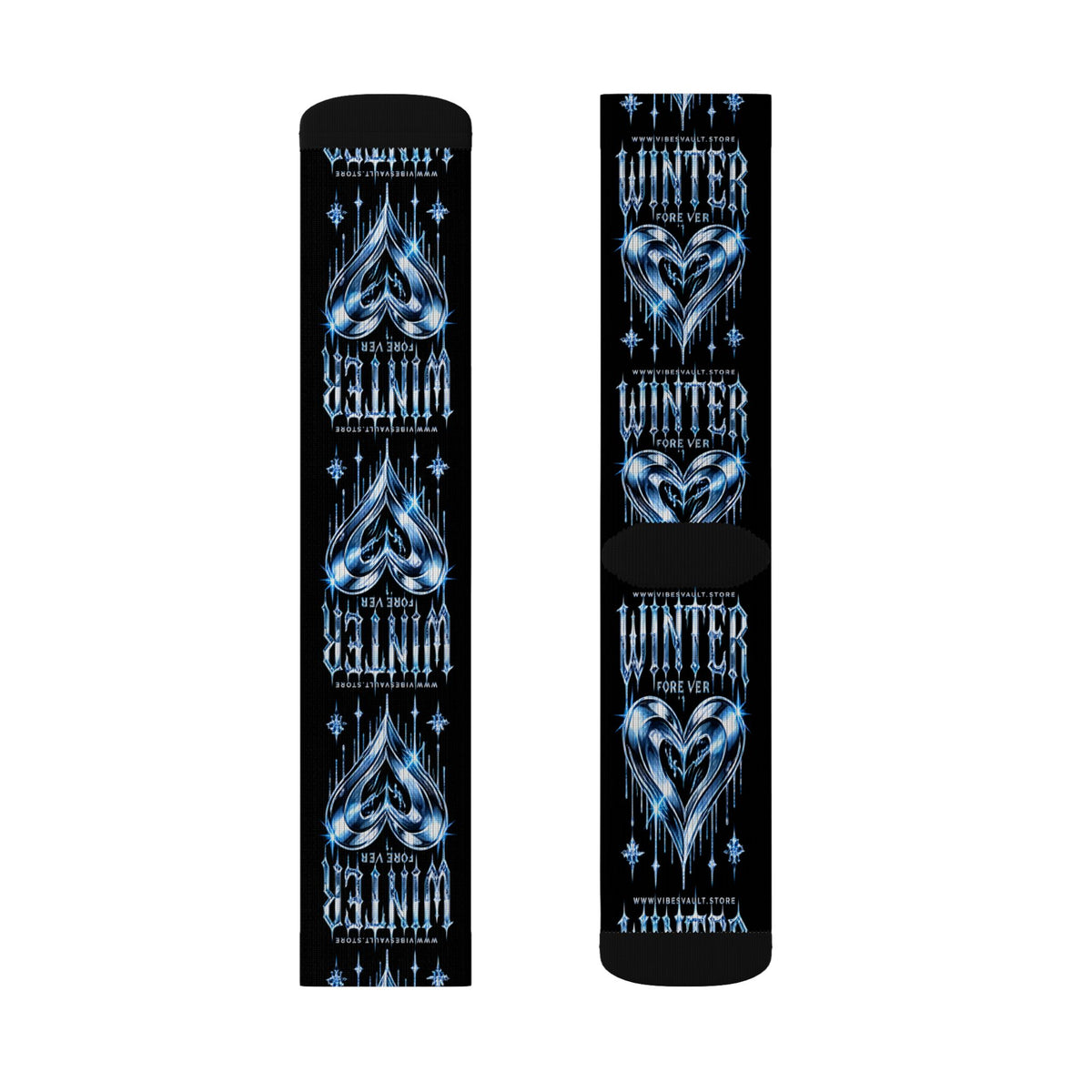 Winter Forever Sublimation Socks