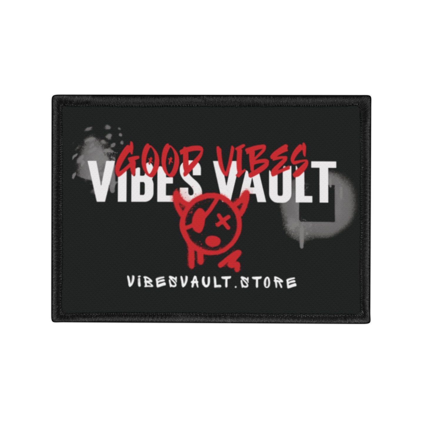 Devil Pirate Good Vibes Iron-On Patch