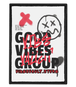 Good Vibes Group Vibes Vault Logo Iron-On Patch