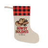 HOLIDAY Howdy Holidays Christmas Stocking