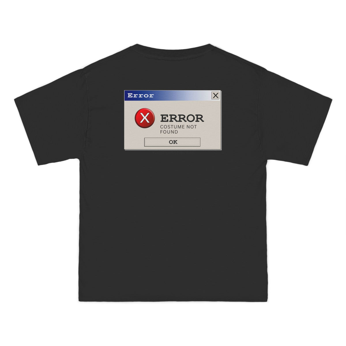 ERROR Costume Not Found - T-shirt Top - Retro Vampire Heart Graphic Tee - Fall Halloween 2026