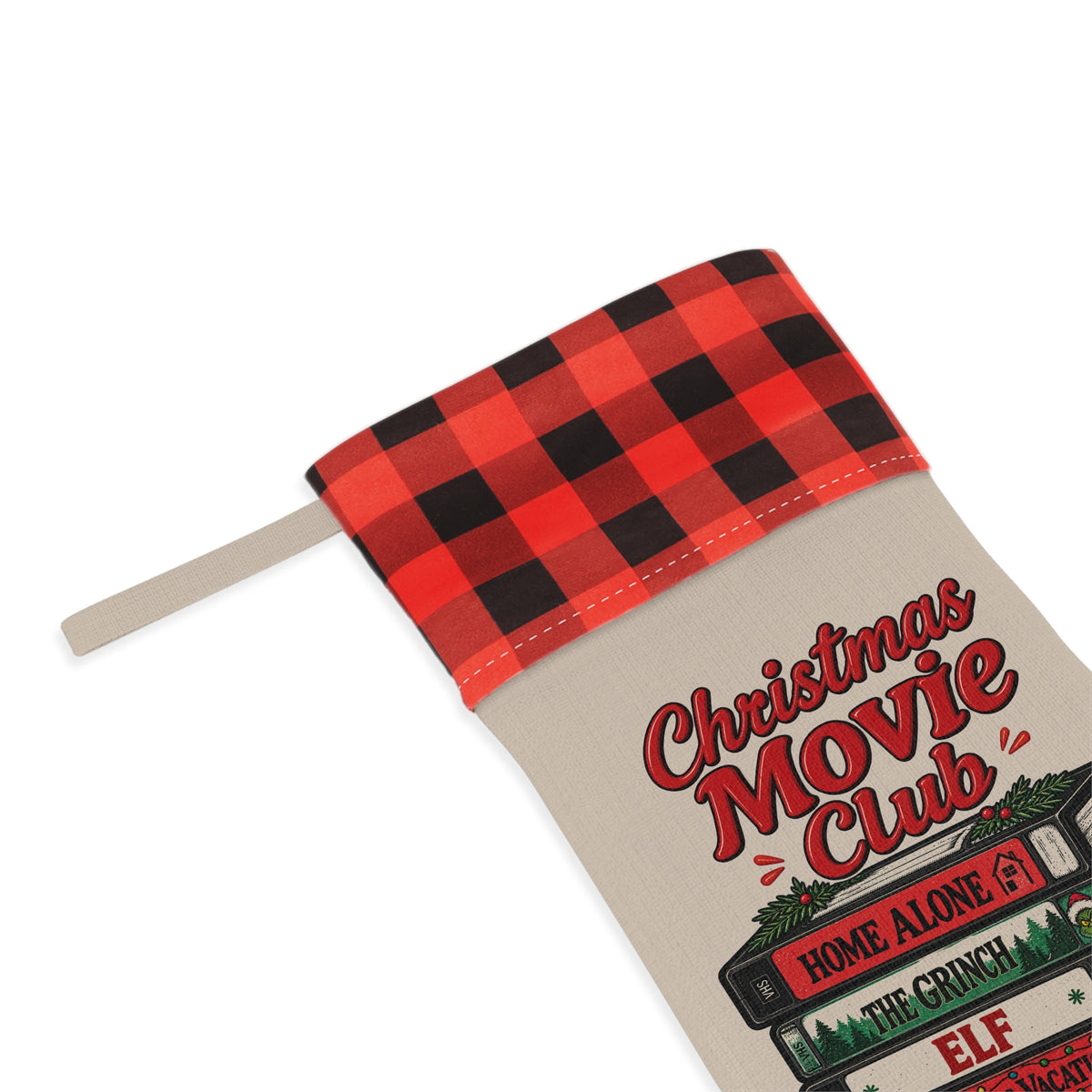 HOLIDAY Christmas Movie Club Christmas Stocking