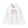 Sweetly Sarcastic Ribbon Crest Hoodie | coquette, pastel humor
