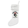 Christmas Stocking – 'You Did' Ski Park Flannel Holiday Stocking
