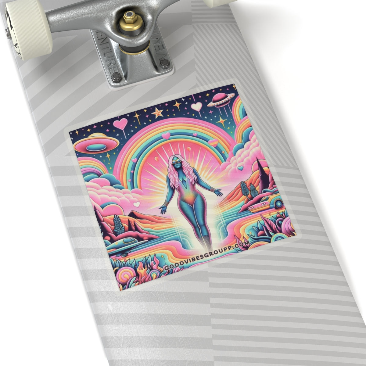 Rainbow Goddess Sticker