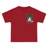 Red Halloween Magazine Cat Edition - T-shirt Top - Retro Fall Witch Wizard Magic -Graphic Tee - Fall Halloween 2026