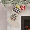 HOLIDAY Skeleton Heart Christmas Stocking