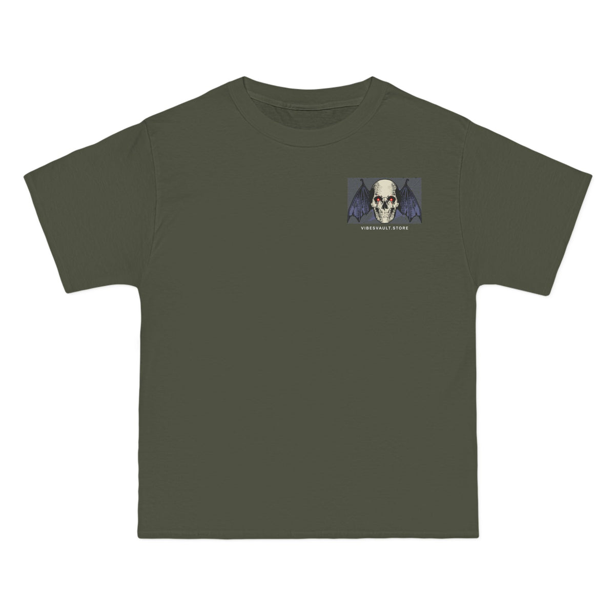 "Locked in on that Pussy" Humor Bat Skull - T-shirt Top - Retro Graphic Tee - Fall Halloween 2026