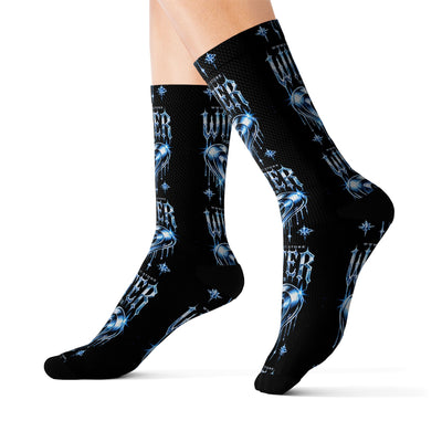 Winter Forever Sublimation Socks