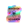 Monster Arachnid Kiss-Cut Vinyl Sticker — Gothic Spider Decal — Halloween 2026