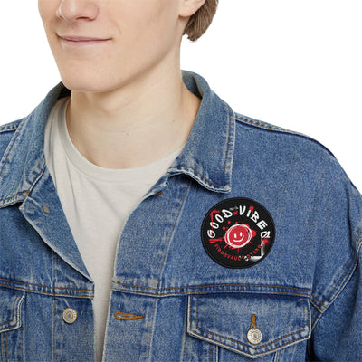 Smile Good Vibes Iron-On Patch