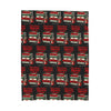Velveteen Plush Blanket — Christmas Movie Club VHS Pattern Holiday Throw