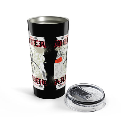 20oz Skull Spider Monster Tattoo Art Insulated Tumbler— Halloween 2026