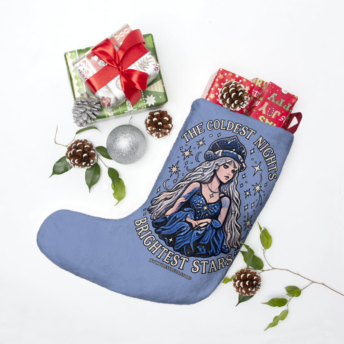 HOLIDAY Coldest Nights Brightest Stars Christmas Stockings