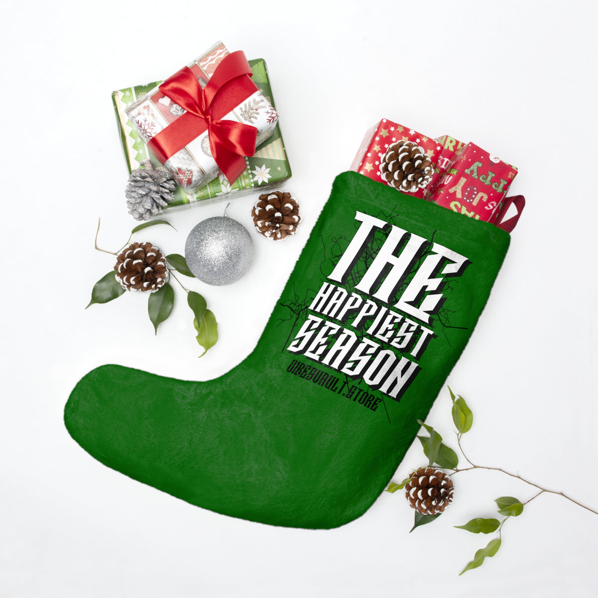 HOLIDAY The Happiest Season Christmas Stockings