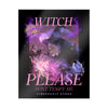 Witch Please Vinyl Sticker — 'Don't Tempt Me' Gothic Witchy Kiss-Cut Decal— Halloween 2026