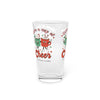 Holiday Cheer Pint Glass — 'Have a Cup of Cheer' Festive 16oz Beer Glass