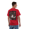 Red Halloween Magazine Cat Edition - T-shirt Top - Retro Fall Witch Wizard Magic -Graphic Tee - Fall Halloween 2026
