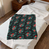 Velveteen Plush Blanket — 'Outta This World' Alien UFO Pattern (World 2026)