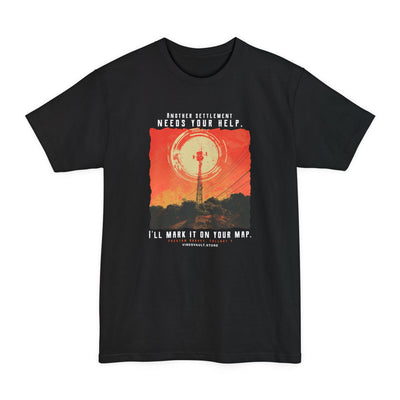 Radio Tower Sunset T‑Shirt — Fallout 4 Preston Settlment
