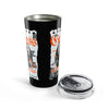 20oz Gothic Rock Travel Tumbler — Goddess Vintage Band Artwork— Halloween 2026
