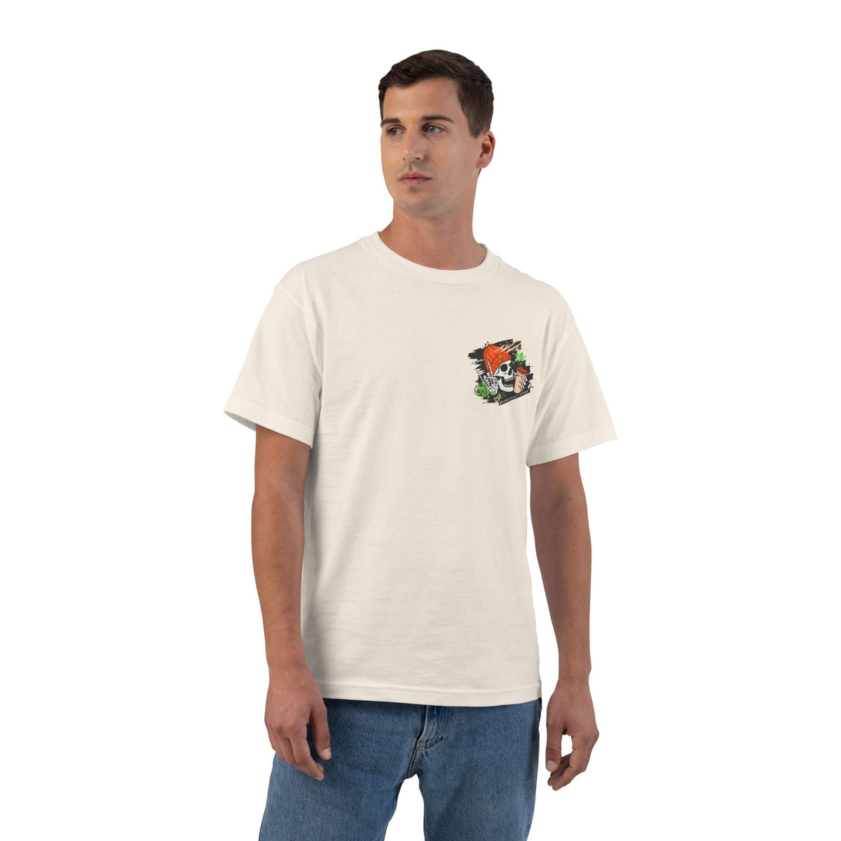 Love Fall Skull Coffee Rock - T-shirt Top - Retro Graphic Tee - Fall Halloween 2026