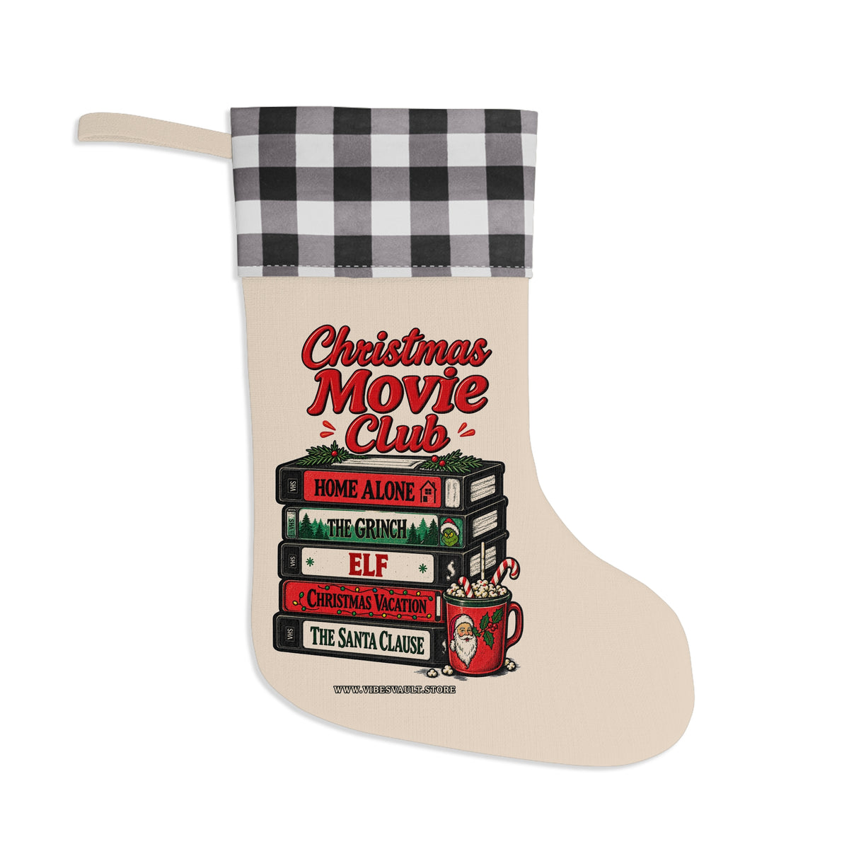 HOLIDAY Christmas Movie Club Christmas Stocking