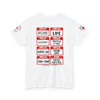 Sophie Hunter Graphic Tee — "Hello Problem" Personalized Back-Print T-Shirt