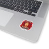 Rose Mosaic Portrait Kiss-Cut Stickers