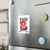 Evil Clown Kiss-Cut Vinyl Decal — Horror Halloween Sticker— Halloween 2026